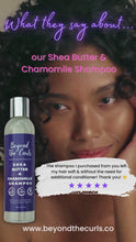 Load and play video in Gallery viewer, Shea Butter &amp; Chamomile Shampoo
