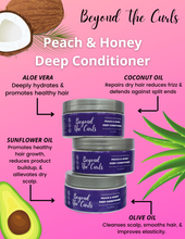 Load image into Gallery viewer, Peach &amp; Honey Deep Conditioner - Beyond The Curls

